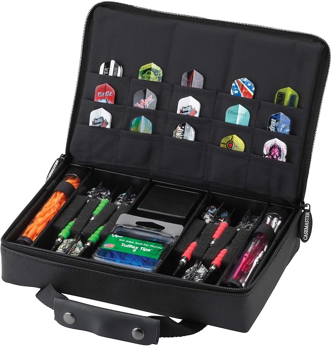 Casemaster Classic Black Nylon Dart Case