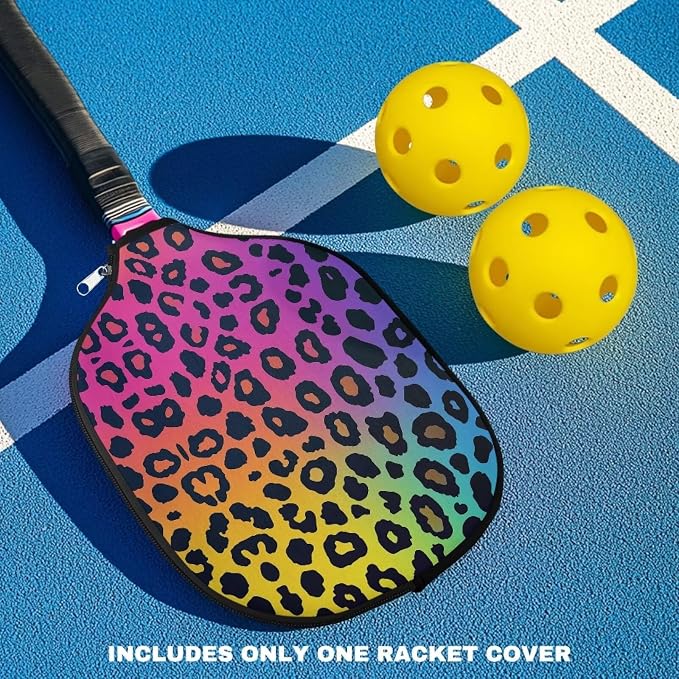 Blue Camo Corgi Pattern Print Pickleball Paddle Covers Only Paddles Holder Sleeve Fits Most Rackets