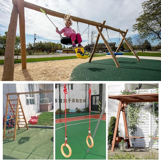 Swing Set Accessories,Swing Set Hardware，Swing Set Brackets, Over 6500 Pounds Enhanced,of Yoga Chair, Porch, Saucer,Hanging Bracket, Indoor and Outdoor Sets,with Baby, Kids, (2 Pack)