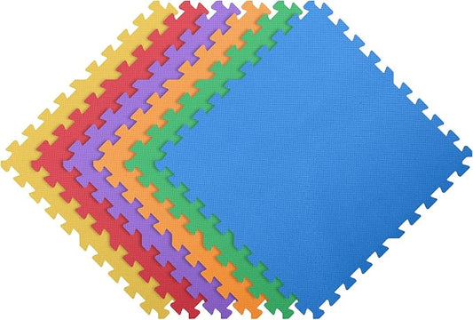 Flooring Inc's Puzzle Exercise Mats, EVA Foam Interlocking Floor Mats for Protective, Cushioned Workout Flooring for Home and Gym Equipment, Multiple Sizes & Colors