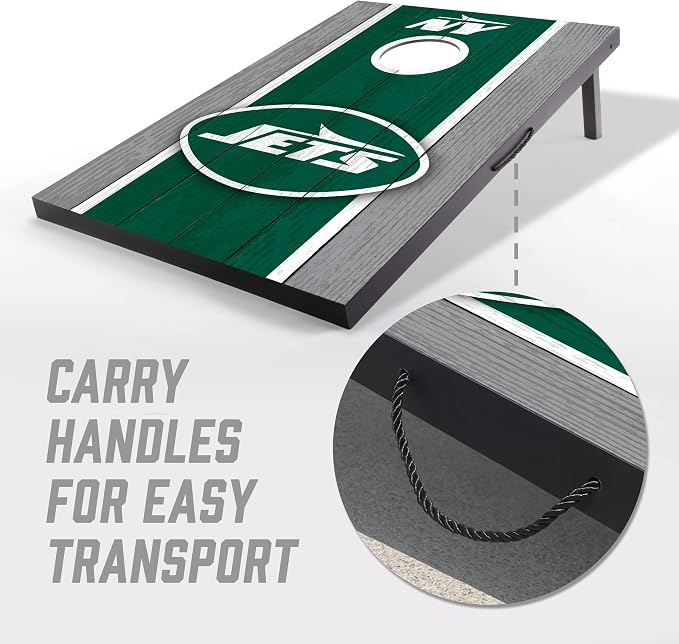 YouTheFan NFL 2' x 3' Portable Cornhole Game with Logo Bags