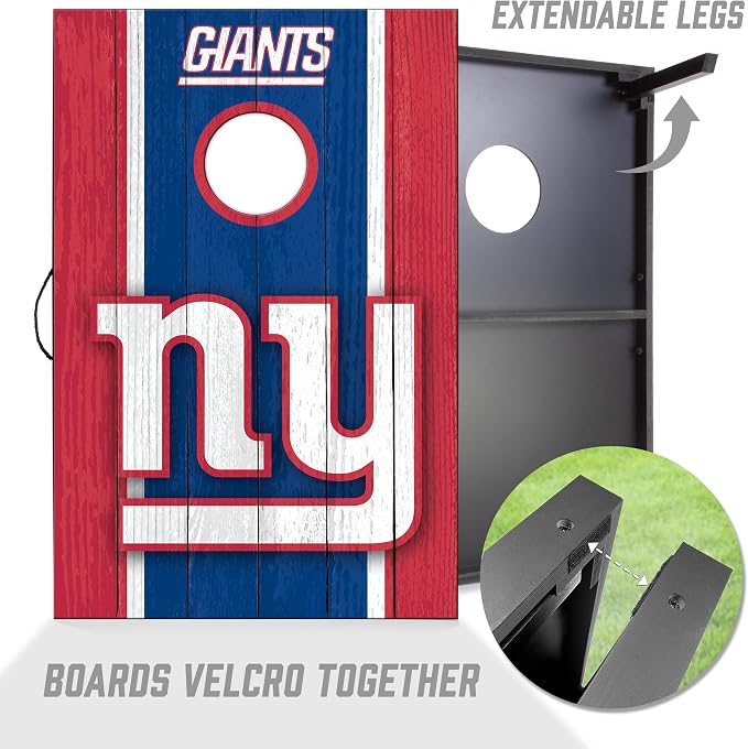 YouTheFan NFL 2' x 3' Portable Cornhole Game with Logo Bags
