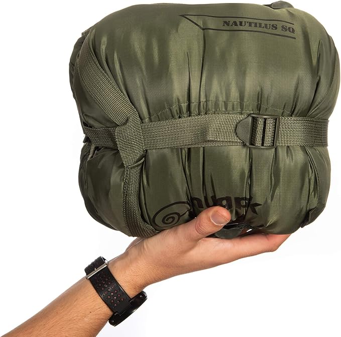 Snugpak Basecamp Ops Navigator Sleeping Bag with Compression Stuff Sack