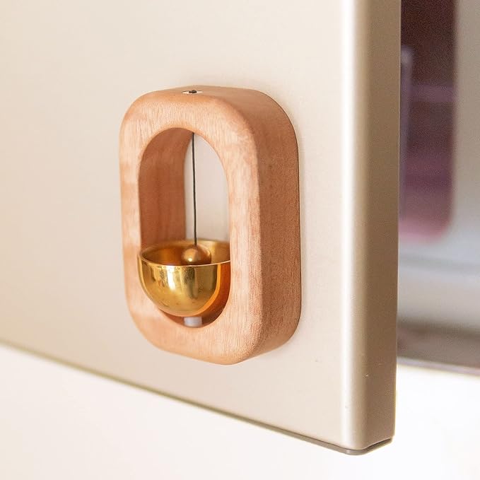 Shopkeepers Bell for Door Opening - Magnetic Doorbell Chime for Business - Unique Ornaments and Hanging Decoration for Enty, Fridge Sticker & Barn Door - Creative Souvenir