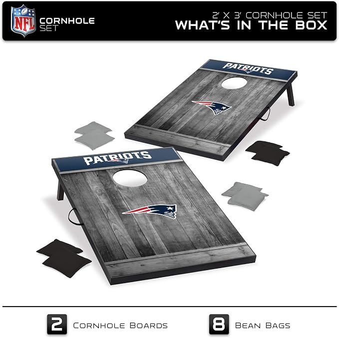 Wild Sports 2'x3' MDF Wood NFL Cornhole Set