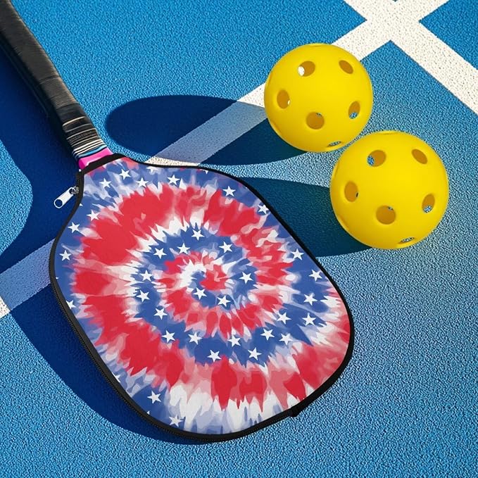 Pickleball Paddle Covers Only for Men and Women Zipper Closure Protection and Decoration
