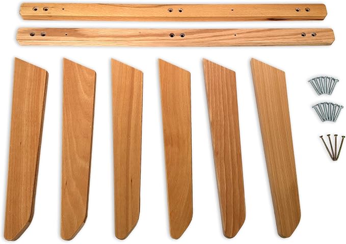StoreYourBoard Timber Surfboard Wall Rack, Holds 3 Surfboards, Wood Home Storage Mount System