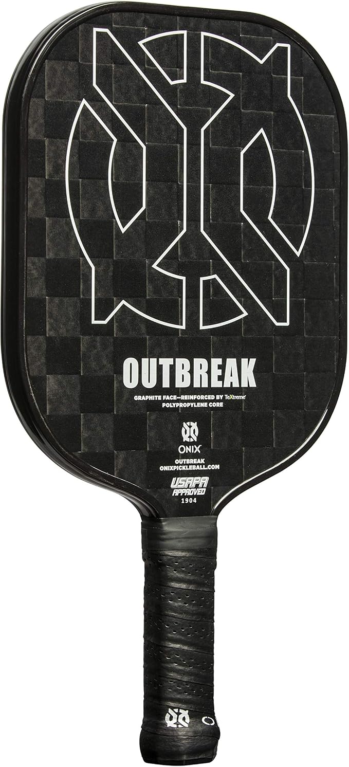 Onix Outbreak Pickleball Paddle Reinforced by TeXtreme® Technology for Improved Performance and Stronger Play