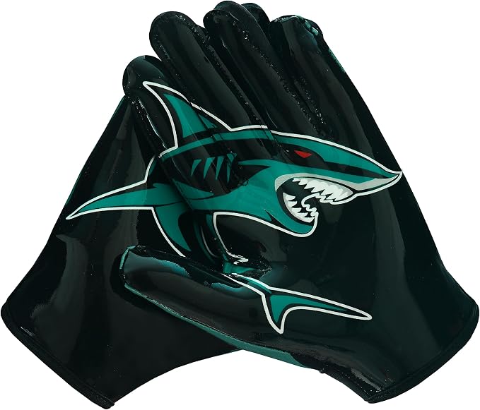 Non-Slip Tacky Football Gloves Ball Feel Sensation, Football Receiver Gloves in Youth, Adult, and Kid Sizes, Ultra Sticky Silicone Strong Palm Grip