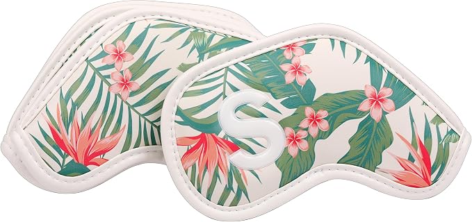 Golf Iron Head Covers with Hawaii Style Design 9pcs Iron Headovers Wedges Covers 4-9 ASP