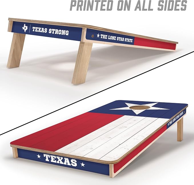 YouTheFan 2' x 4' Professional Wood Cornhole Game