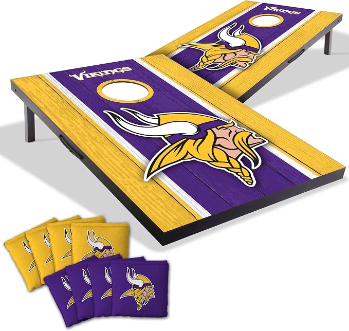 YouTheFan NFL 2' x 3' Portable Cornhole Game with Logo Bags