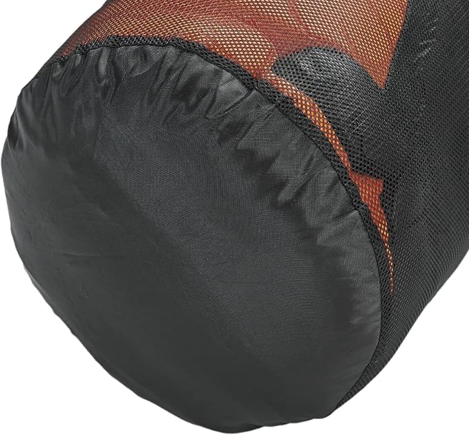 2Pcs 100L Mesh Sleeping Bag Storage Sack Stuff Sack Mesh Laundry Bag Drawstring Bag，Tear-Resistant Polyester Mesh,300D Oxford Bottom,Anti-Dirt and Water-Resistant.