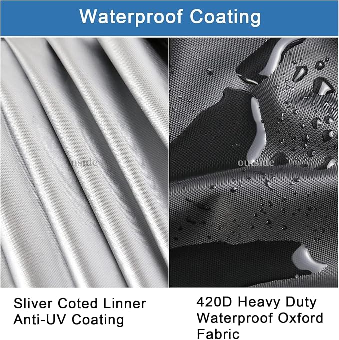 Treadmill Cover, Waterproof Outdoor Treadmill Covers with Drawstring