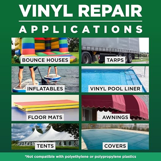 HH-66 Vinyl Cement 32 oz - Vinyl Adhesive, Cement Glue, Industrial Contact Cement for PVC & Vinyl Repair - Waterproof Flexible Vinyl Glue for Tarps, Pool Liners, Inflatables & Marine – RH Adhesives