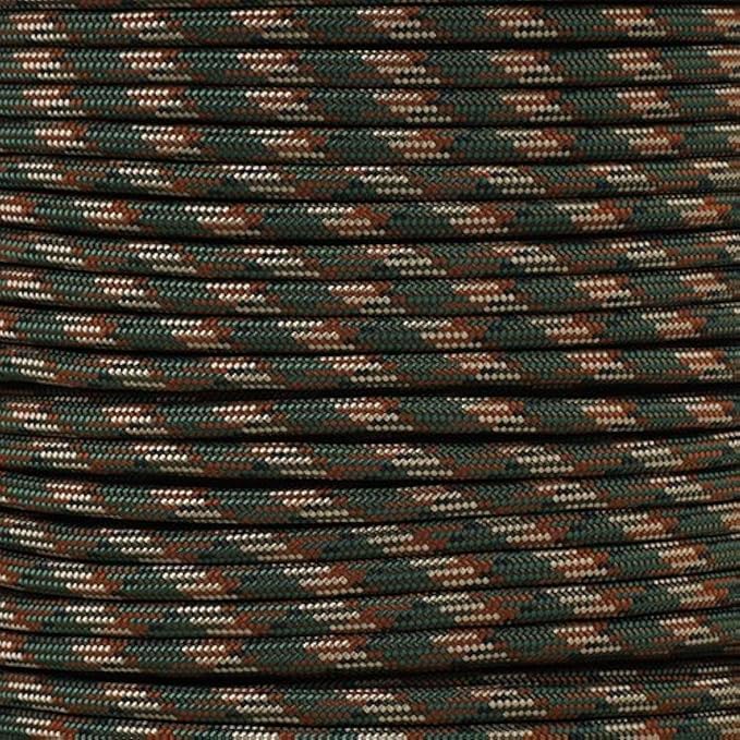 Paracord Planet 1/4 Inch ParaMax 1200lb Paracord – Strong Type IV Tactical Cord for Hiking, Camping, and Fishing