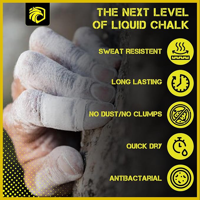 EAGLES Dry Hand Grip Enhancer, 1, 2 or 3 Pack Non-Sticky Anti-Slip Solution for Pole Dancing, Sweaty Hands Dry Grip for Football Tennis Golf Gymnastics Gaming Weightlifting Pole Fitness