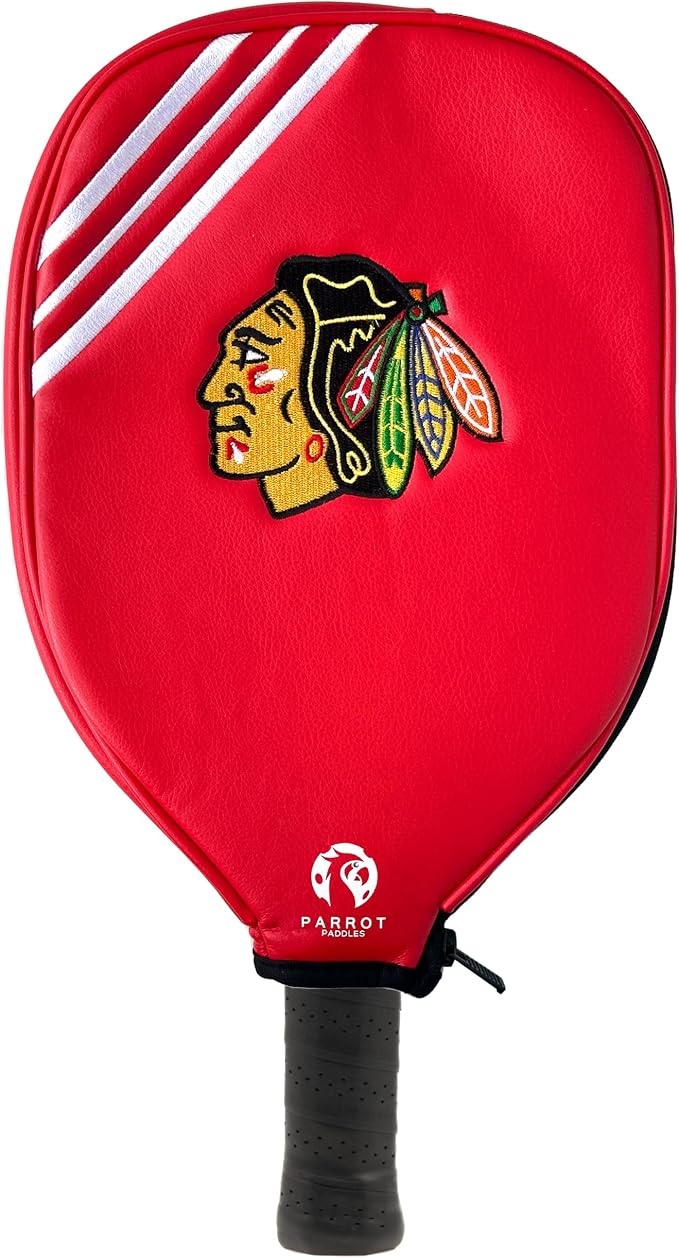 Team Golf Parrot Paddle Pickleball Paddle Cover with Zippered Closure and Foam Protection