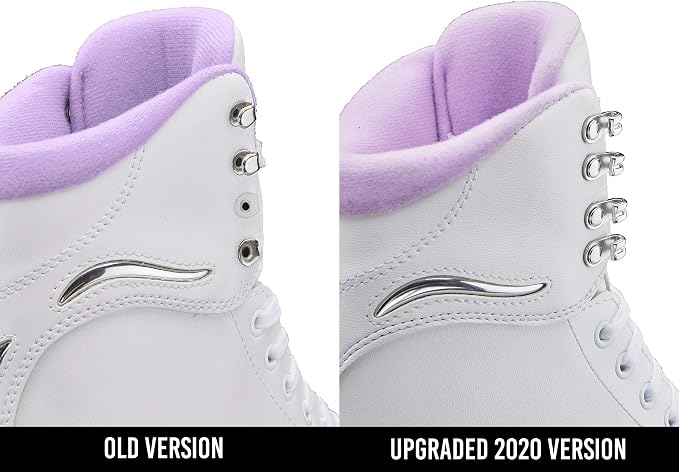Jackson Ultima Finesse JS180 / JS181 / JS184 Figure Ice Skates for Women and Girls Bundle with Guardog Skate Guards Improved, JUST LAUNCHED 2023
