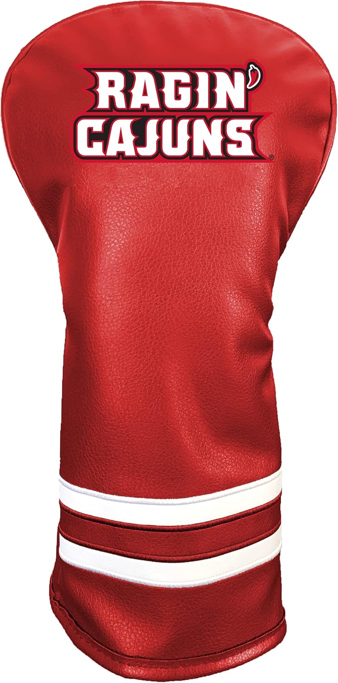 Team Golf NCAA Vintage Driver Golf Club Headcover (Printed), Form Fitting Design, Retro Design with Fleece Lining for Extra Club Protection