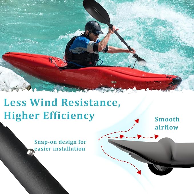 Floating Kayaking Oars,Paddle Board Paddle Detachable Adjustable Alloy Shaft Lightweight Ideal for Kayak Surfing Water Sports Adults Beginners