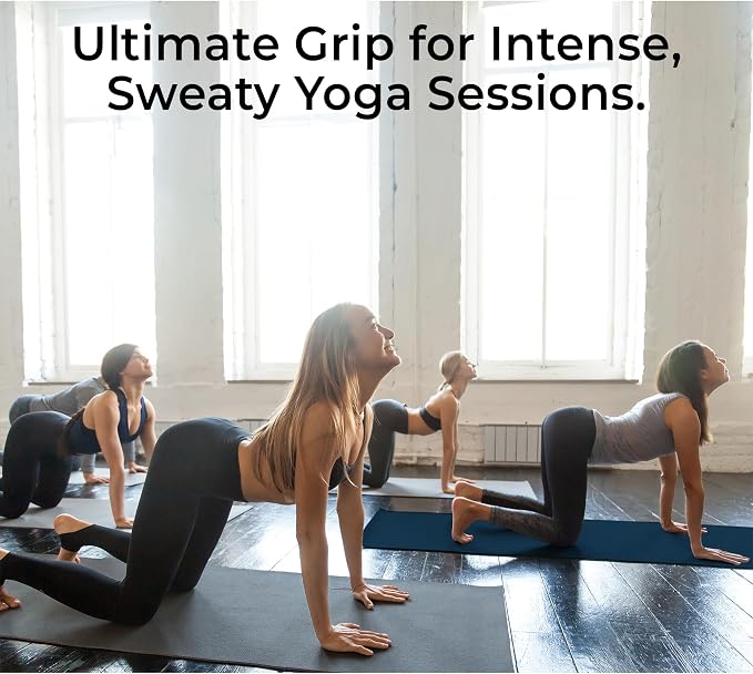 Tatago Yoga Mat Towel Non Slip for Hot Yoga. Our Hot Yoga Towel is Thicker, More Absorbent, and a Perfect Hot Pilates Mat Towel. 400GSM Microfiber Quick-Dry!