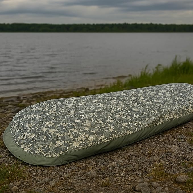 Akmax.cn Bivy Cover Sack for Military Army Modular Sleeping System, Waterproof Outer Shell for Sleeping Bag, Minimalist Stealth Shelter