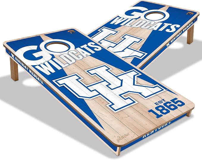 YouTheFan NCAA 2’ x 4’ Professional Wood Cornhole Game