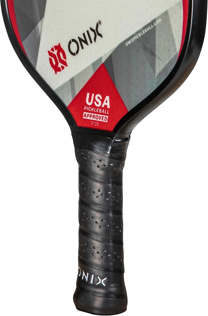 Onix Graphite Z5 Carbon Fiber Pickleball Paddle with Wide-Body Shape, Honeycomb Core & Graphite Face