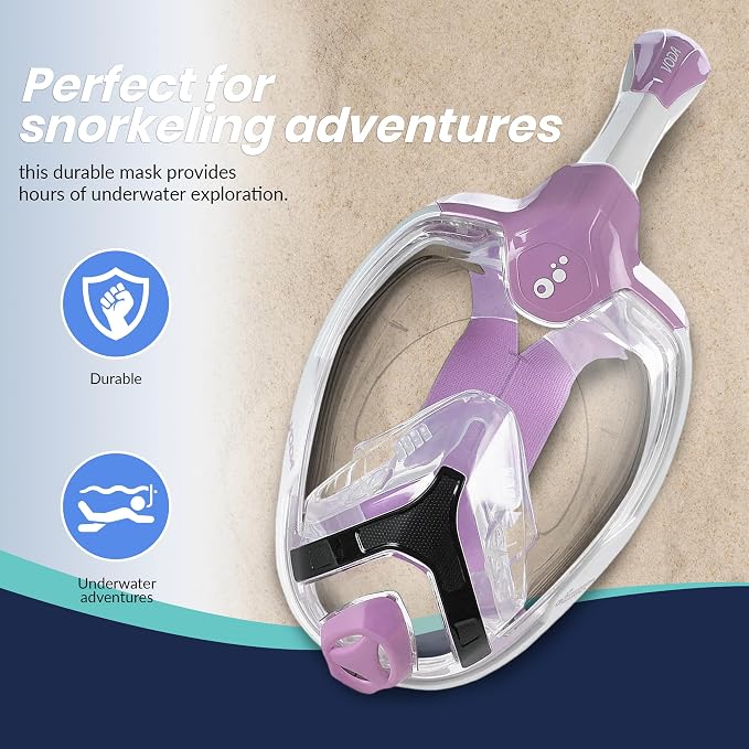 Phantom Aquatics Voda Full Face Snorkel Mask