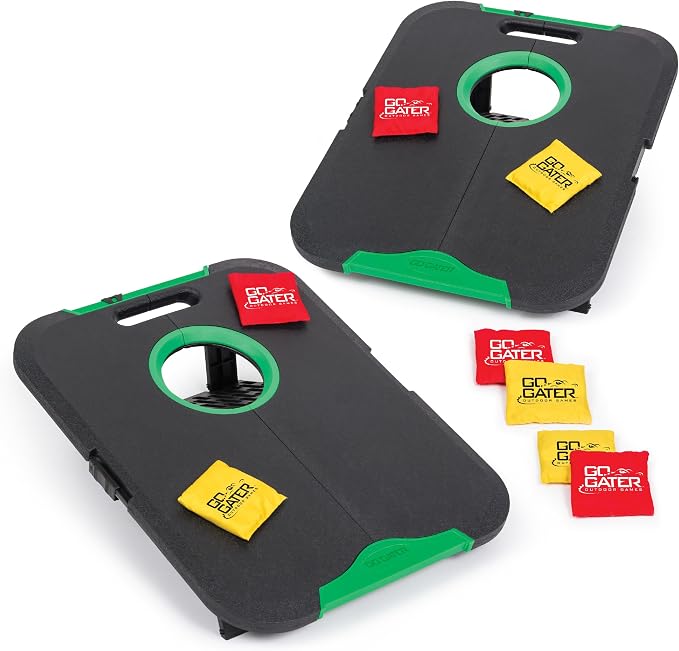 EastPoint Sports Go! Gater Cornhole – Light-Up and Travel Versions – Easy Storage & Light-Weight – Perfect for Outdoor and Indoor Play