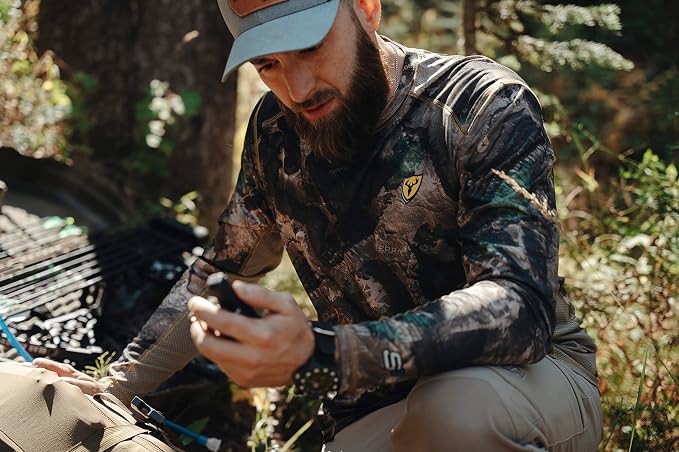 SCENTBLOCKER Angatec Long Sleeve Performance Shirt, Hunting Clothes for Men