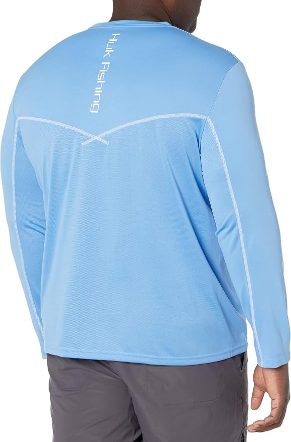 HUK Men's Icon X Long Sleeve Shirt, Performance Fishing Shirt