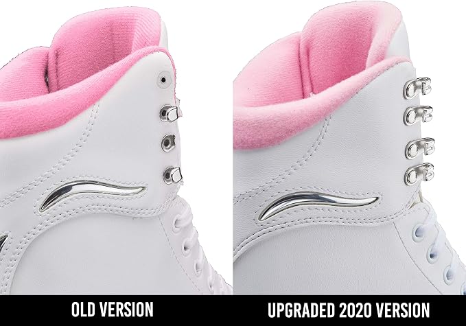 Jackson Ultima Finesse JS180 / JS181 / JS184 Figure Ice Skates for Women and Girls Bundle with Guardog Skate Guards Improved, JUST LAUNCHED 2023