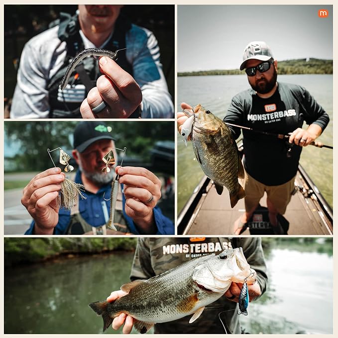Mystery Fishing Tackle Box, Multi-Species Box for Freshwater Anglers | Includes Professional Bass, Panfish, Trout and Pike Lures. a Premium Fishing Gift for Men and Freshwater Anglers
