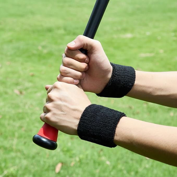 Bat Grip Choke Up Rings,Premium Choke Up Rings, Pressure Baseball Rings,Including: 8 Pack Choke up Rings, 2 Wrist Protectors