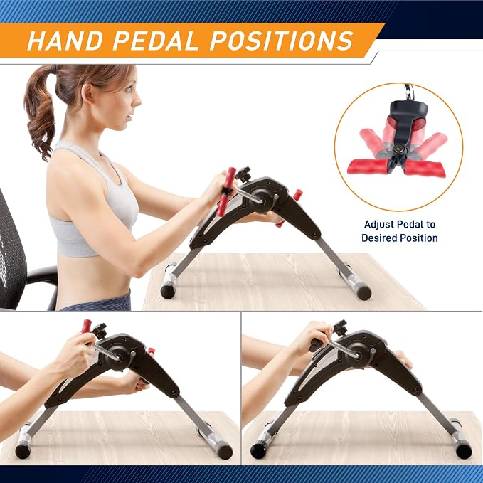 MARCYMarcy Magnetic Resistance Folding Exercise Bike with Transport Wheels - NS-653