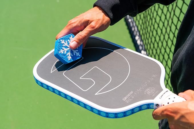 GAMMA Holiday Pickleball Paddle Cleaner - Paddle Eraser Removes Dirt & Ball Residue, Maintains Spin & Power, Pickleball Gifts, Festive Holiday, Stocking Stuffers
