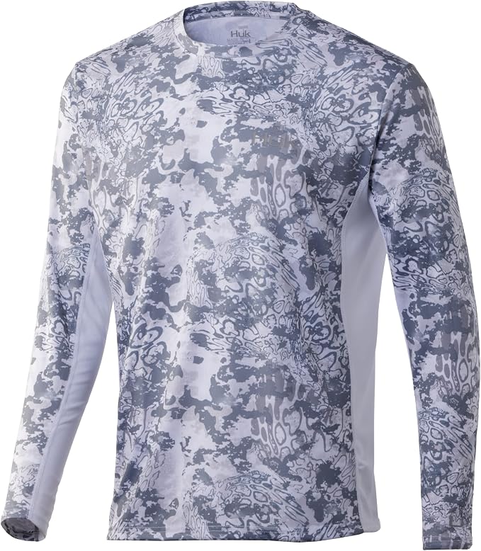 HUK Men's Icon X Long Sleeve Shirt, Performance Fishing Shirt