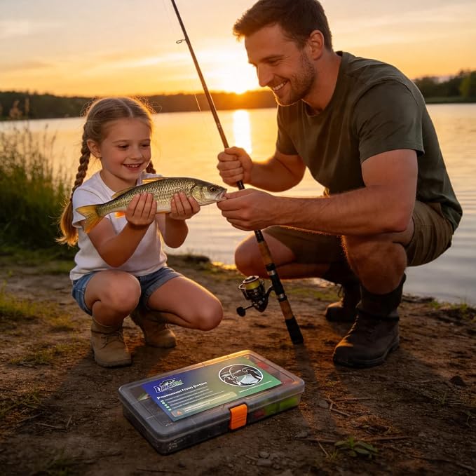 Elite Bass Fishing Tackle Box Kit - All-in-One Lure Set | Fully loaded with zero junk fillers. Premium Gear Gift for beginners, teens, Men, Dad, Weekend & Progressive Anglers