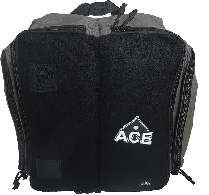 ACE PRO Cornhole Backpack with ACE Patch - Holds Up to Six Cornhole Bag Sets (Up to 24 Bags)