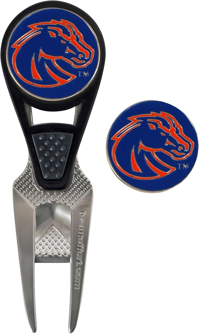 Team Effort Collegiate CVX Ball Mark Repair Tool & 2 Ball Markers