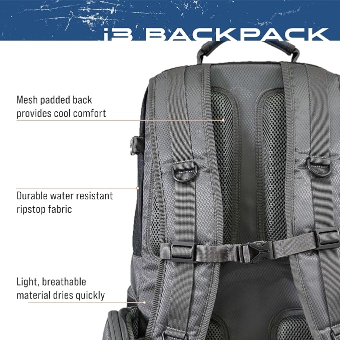 FROGG TOGGS Fishing Sling Pack, Easy Hands-free Fishing Tackle Storage Bag With Water Bottle Pocket