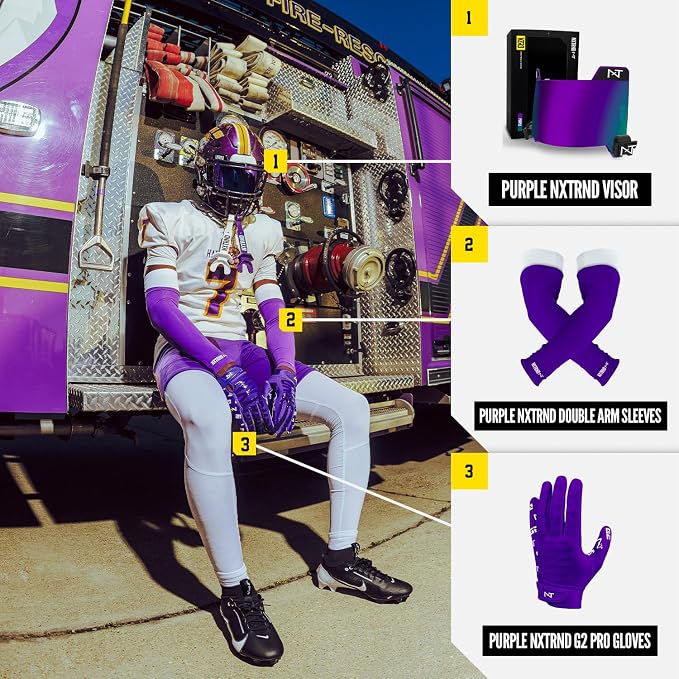 Nxtrnd G2 Pro Football Gloves, Men's Ultra Sticky Elite Receiver Gloves