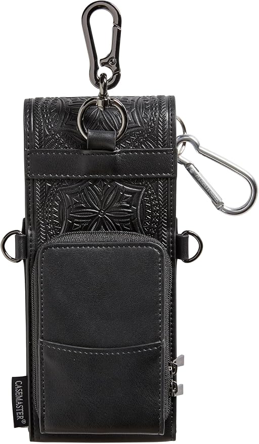 Casemaster Voyager Leatherette Wallet with Nomad Case, Holds 3 Steel Tip or Soft Tip Darts Fully Assembled, Portable Storage Accessories