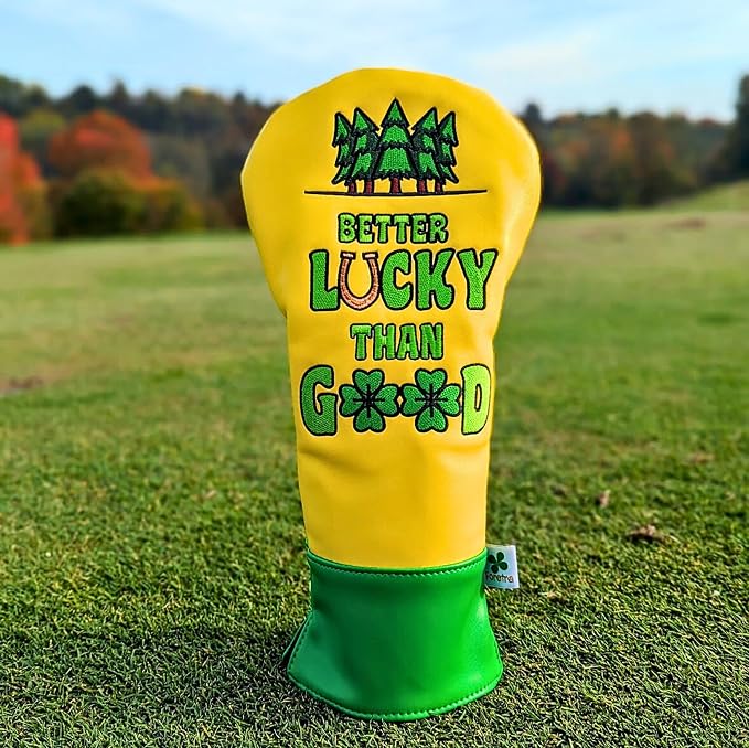 Foretra Driver Headcover | Premium Leather Golf Club Covers | Novelty Design Golf Head Covers Essential Golf Accessories for Men and Women | Universal Fit for Golfer Clubs