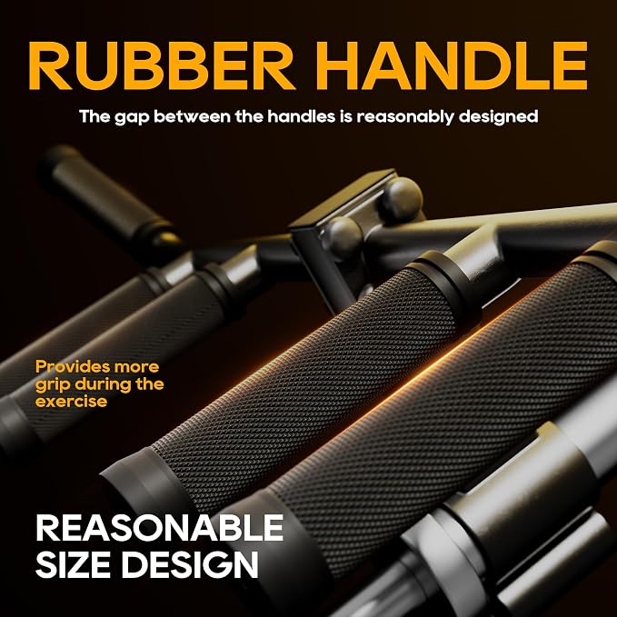 Multi-Grip T Bar Row Handle Landmine Attachment with Rubber Grip, fits 1" & 2" Barbell