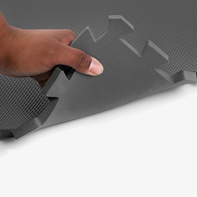 Flooring Inc's Puzzle Exercise Mats, EVA Foam Interlocking Floor Mats for Protective, Cushioned Workout Flooring for Home and Gym Equipment, Multiple Sizes & Colors
