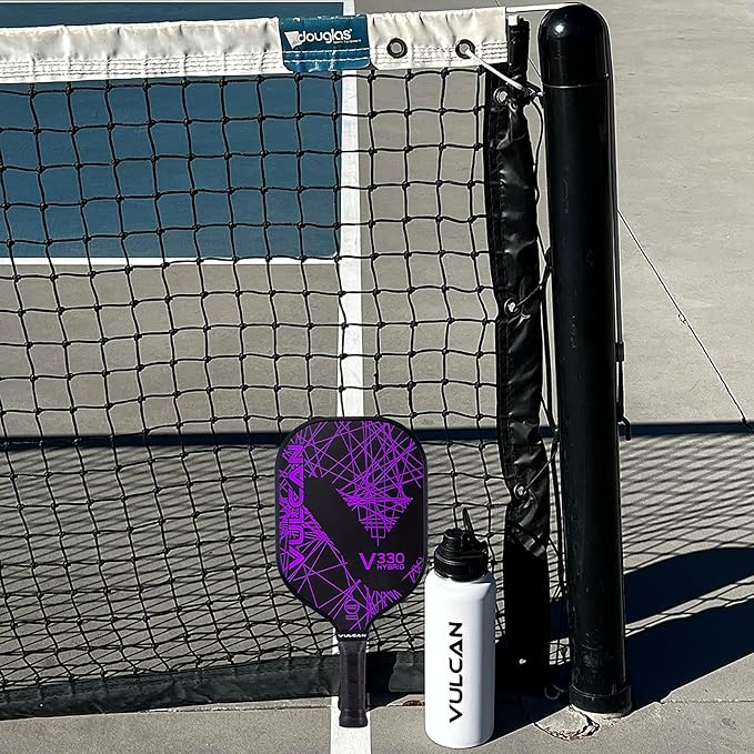 Vulcan | V330 Pickleball Paddle | Hybrid Performance | Polypropylene Core - Fiberglass Surface | USAP Approved | Multiple Colors