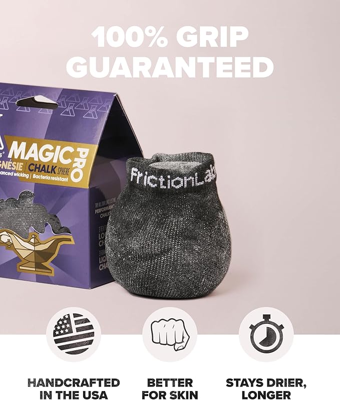 Friction Labs Magic and Magic Pro Chalk Bundle | Premium Hand Grip for Climbing, Lifting & Gymnastics